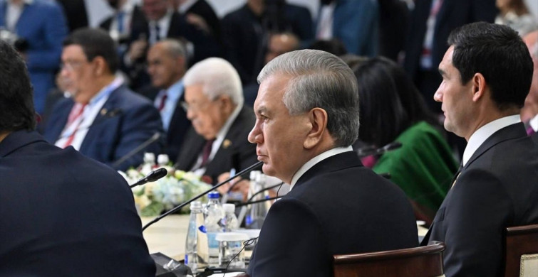 Mirziyoyev'den İsrail-Filistin Sorununa İki Devletli Çözüm Çağrısı