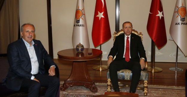 Muharrem İnce, Cumhurbaşkanı Erdoğan Görüşmesinden İlk Açıklama: Sohbet Ettik
