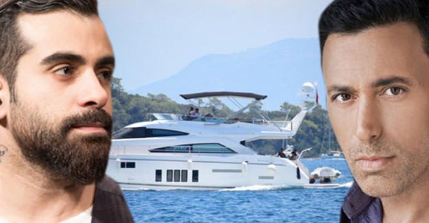 Mustafa Sandal ve Gökhan Türkmen Tekne Kazası Geçirdi