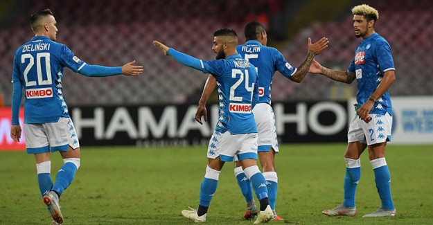 Napoli 2-0 Sassuolo Maç Özeti ve Golleri İzle