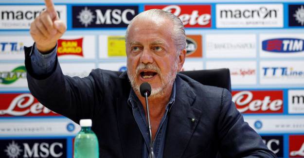 Napoli Başkanı'ndan İlginç Öneri: 'UEFA'yı Satın Alalım'