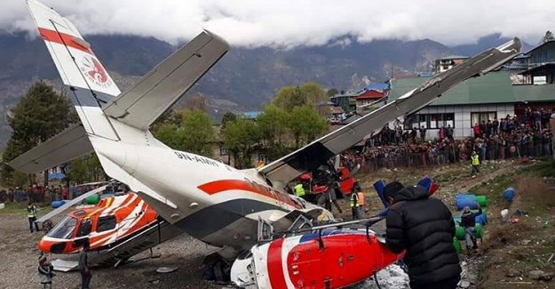 Nepal'de Yolcu Uçağı Helikoptere Çarptı: 3 Ölü, 4 Yaralı