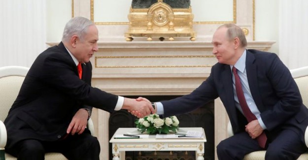 Netanyahu ve Putin Trump'ın Sözde Barış Anlaşmasını Görüştü