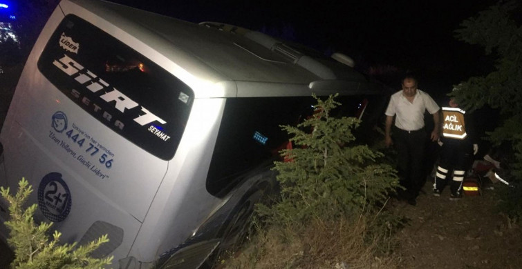 Niğde'de Yolcu Otobüsü Kaza Yaptı: 1 Ölü 10 Yaralı
