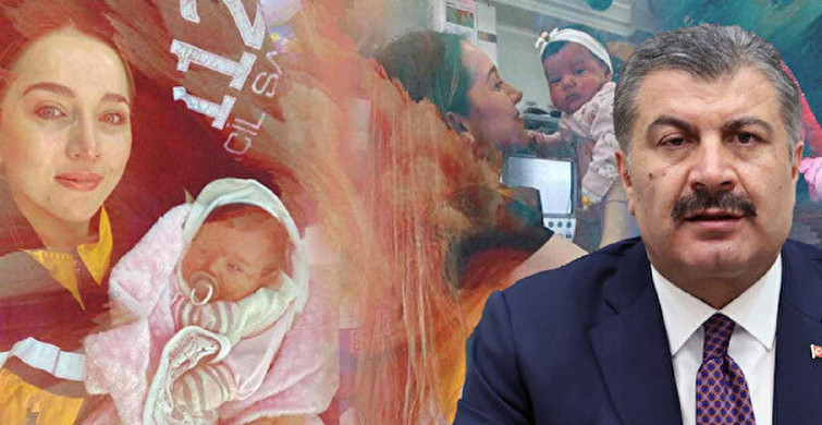 Nisa bebeğin hayatta olmadığı iddialarına Bakan Koca'dan açıklama!