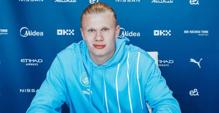 Norveçli genç yıldız Erling Haaland Manchester City'e resmen transfer oldu!