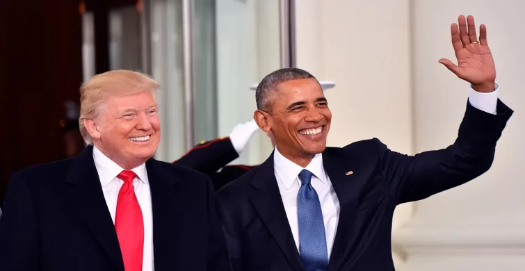 Obama, Harris'i "ABD için yeni sayfa", Trump'ı da "tehlikeli" şeklinde niteledi