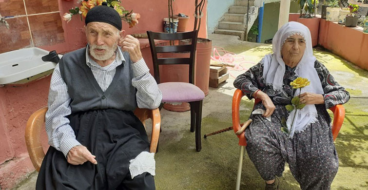 Osmaniye’de 90 Yaşındaki Çift Koronavirüsü Yendi