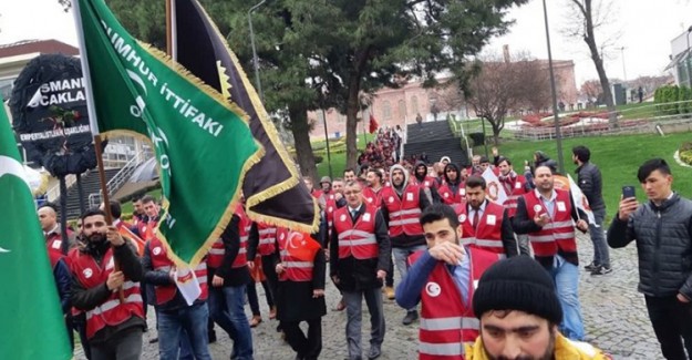Osmanlı Ocakları Fatih Portakal'ı Protesto Etti
