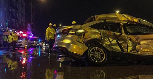 Otomobil Takla Attı, Sürücüsü Olay Yerinde Hayatını Kaybetti
