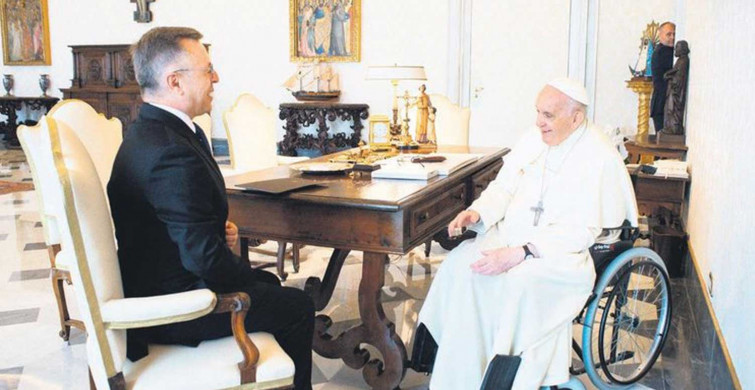 Papa'dan Başkan Erdoğan'a övgü: Çabalarını takdir ediyorum
