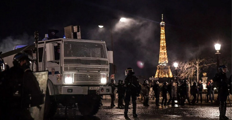 Paris sokakları karıştı: 120 kişi gözaltına alındı