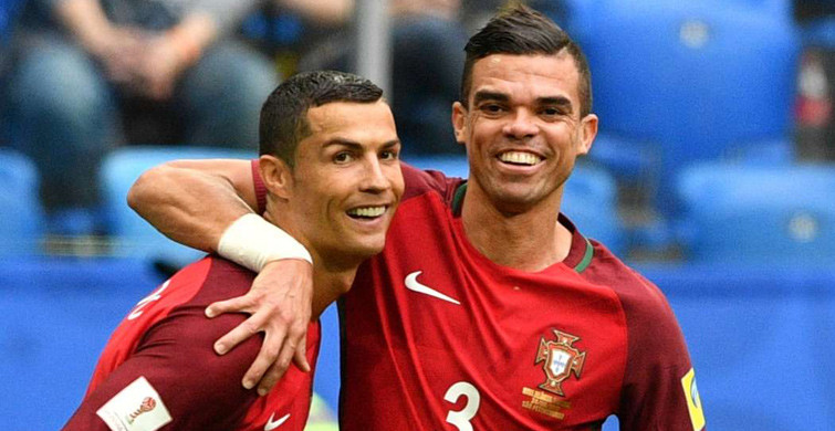 Pepe'den Cristiano Ronaldo'ya Destek!