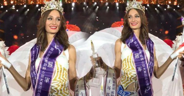 Pınar Tartan Dünya Mankenler Kraliçesi Yarışması'nda Birinci Oldu