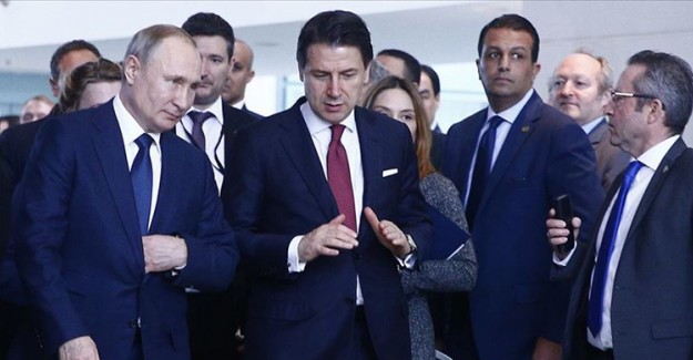 Putin ve Conte Libya Krizini Değerlendirdi