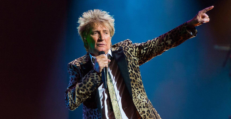 Rod Stewart Koltuk Değneklerinden Kurtulamadı!