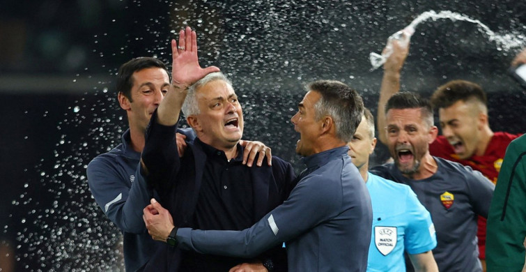 Roma Teknik Direktörü Jose Mourinho UEFA Konferans Ligi'ni kazanmaları hakkında iddialı açıklamalarda bulundu