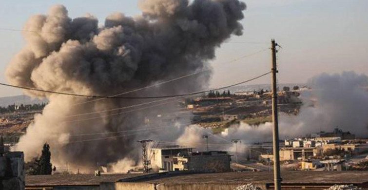 Rus Savaş Uçakları İdlib'e Saldırdı: 3 Sivil Yaralandı