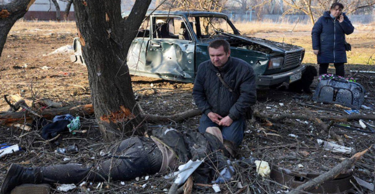 Rusya Ukrayna'da Sivilleri Vurdu: Ölü Ve Yaralılar Var