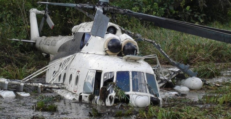 Rusya'da Helikopter Düştü: 1 Kişi Hayatını Kaybetti!