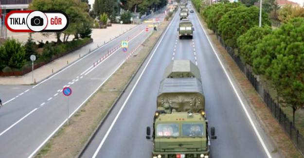 S-400'ler Ankara'da Konuşlandırılmak Üzere Sinop'tan Yola Çıktı
