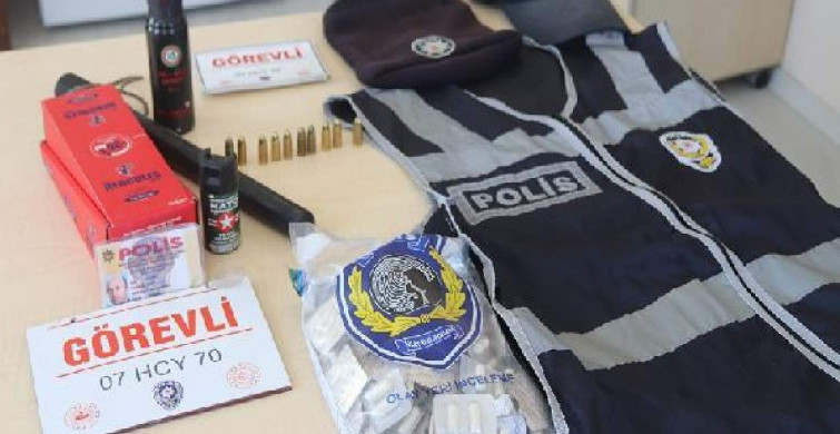 Sahte polis gerçek polisleri kandıramadı! Mersin'de sahte emniyet amiri trafik denetiminde kendini ele verdi