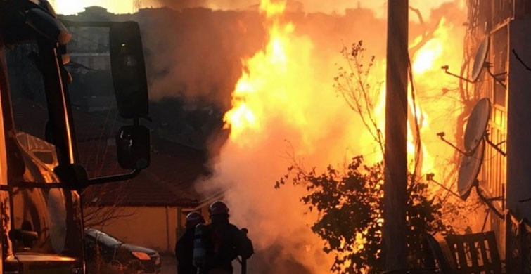 Sakarya'da Korkutan Yangın