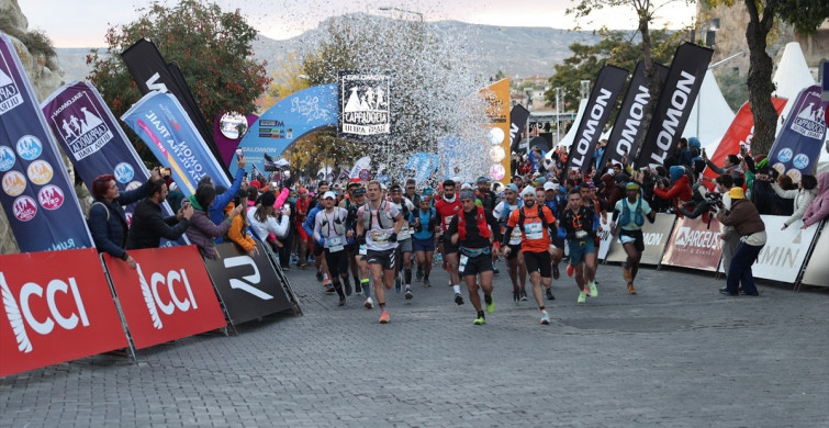 Salomon Kapadokya Ultra Trail Koşusu Heyecanla Başladı