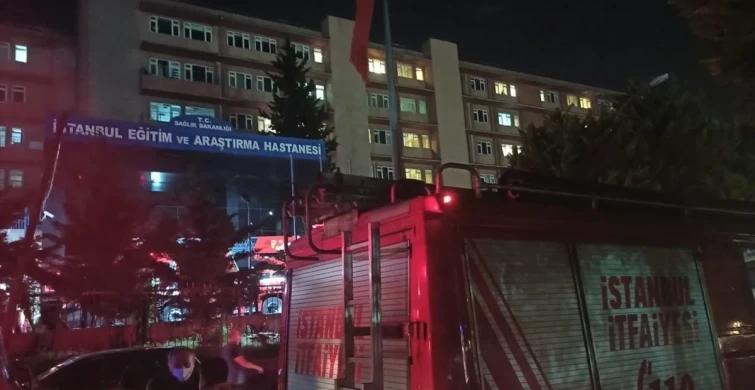 Samatya Devlet Hastanesi'nde yangın