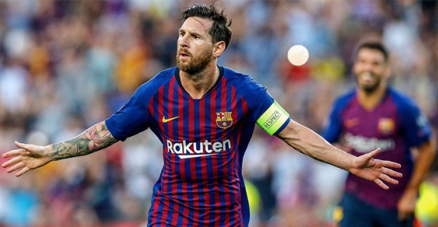 Şampiyonlar Ligi’nde Haftanın Futbolcusu Lionel Messi!