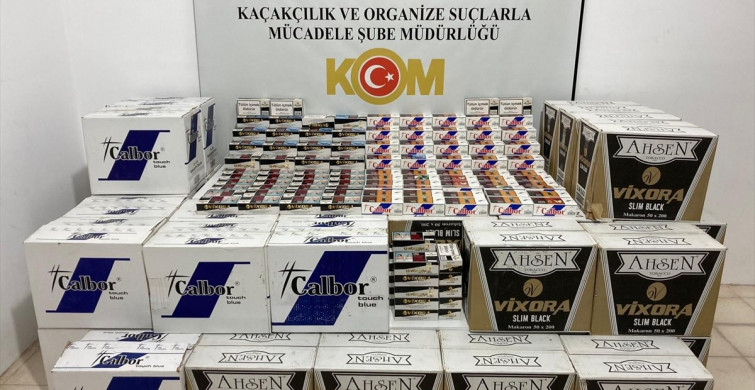 Samsun'da Kaçakçılık Operasyonu: 350 Bin Makaron Ele Geçirildi