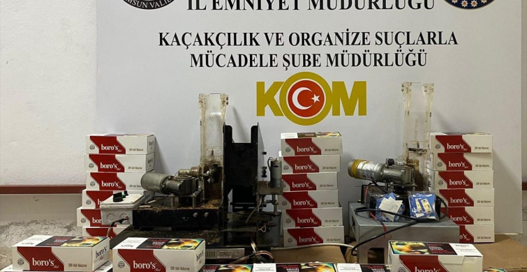 Samsun'da Kaçakçılık Operasyonu: İki Şüpheli Gözaltında