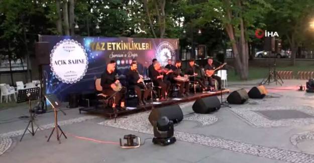 Samsun Büyükşehir Belediyesi'nden 'Açık Sahne' konseri