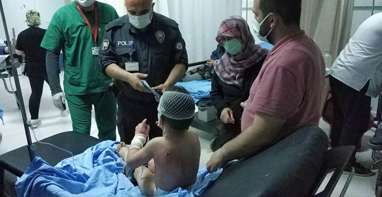 Samsun’da Mangala Benzin Dökülmesi Sonucu 1'i Çocuk 2 Kişi Yaralandı
