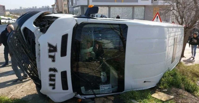 Samsun'da öğrenci servisi kaza yaptı: Çok sayıda öğrenci yaralandı