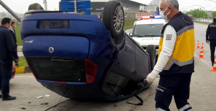 Samsun'da Trafik Kazası Yaşandı: 5 Yaralı