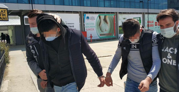 Samsun’da Uyuşturucu Operasyonu 2 kişi gözaltına alındı