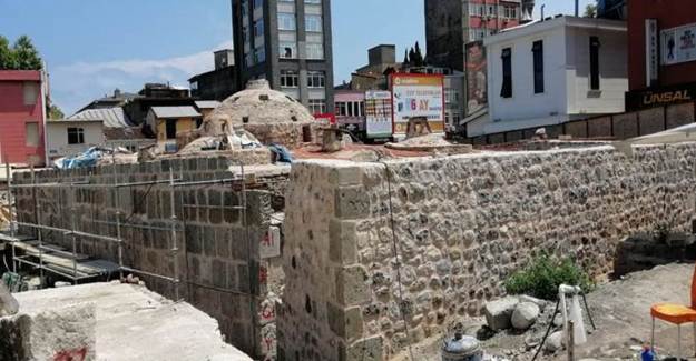Samsun'daki Şifa Hamamı Restore Ediliyor