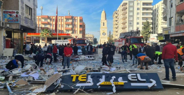 Şanlıurfa’da korkutan patlama: Yaralılar var