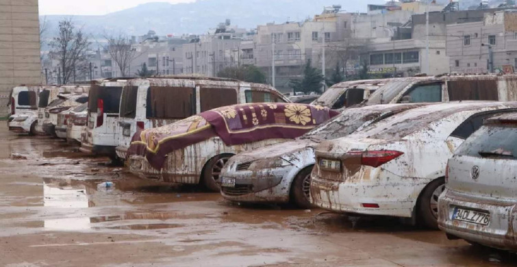 Şanlıurfa’da sel otoparkları araç mezarlığına çevirdi: 170 araç çıkarıldı