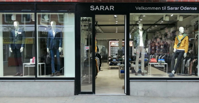 SARAR Danimarka mağazası Odense şehrinde açıldı