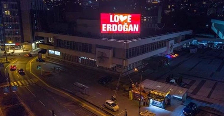 Saraybosna'dan "Love Erdoğan" Mesajı