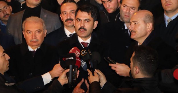 Şehircilik Bakanı Murat Kurum, Çöken Binadan Seslerin Geldiğini Açıkladı