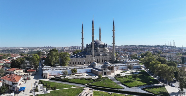 Selimiye Camisi'nde Restorasyon Çalışmaları İlerliyor