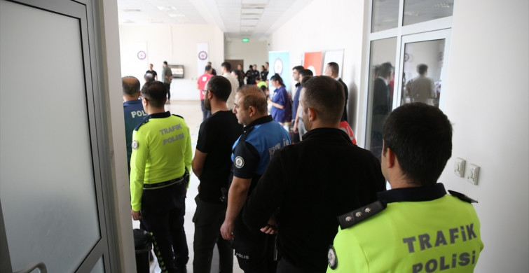 Siirt'te Şehit Polis Anısına Kan Bağışı Kampanyası