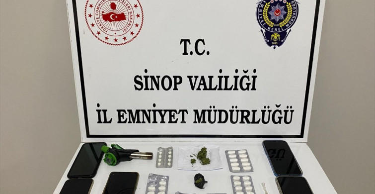 Sinop'ta Uyuşturucu Operasyonu: 5 Gözaltı