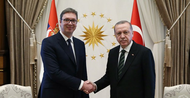 Sırbistan Cumhurbaşkanı Vuciç'ten Erdoğan'a Tebrik 