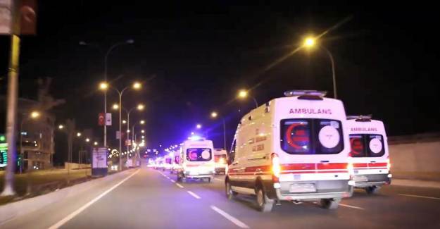 Siren Çalarak Şehre Giren Ambulanslarla İlgili Önemli Gelişme