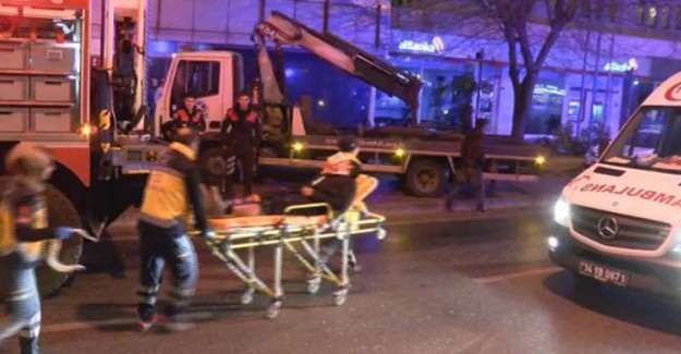 Şişli'de Halk Otobüsü Kaza Yaptı