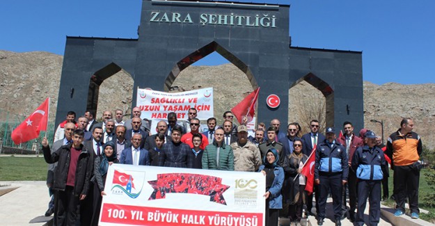  Sivas Kongresi’nin 100. Yılı Yürüyüşle Kutlandı 